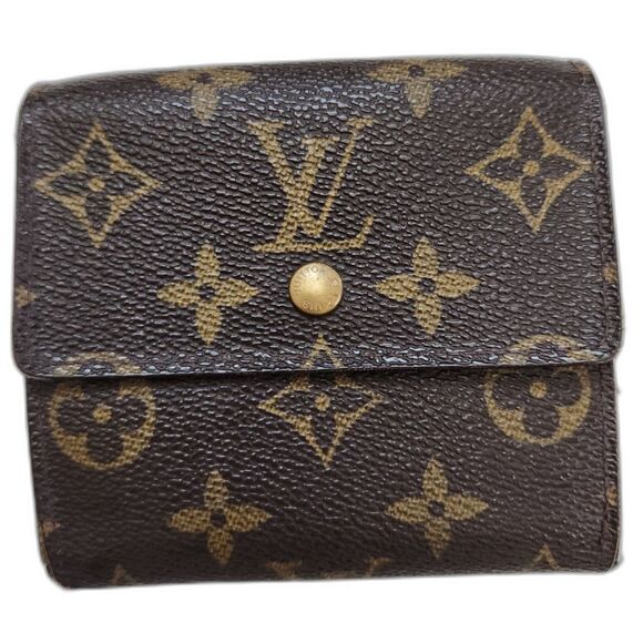 Louis Vuitton Small Brown Monogram Wallet - Picture 1 of 9
